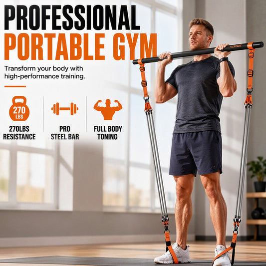 🔥 50% KORTING 💪 Pilates Stang Set – Train Thuis Zonder Gym