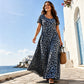 🔥 50% KORTING 👗 Luipaard Maxi-Jurk – Los & Comfortabel