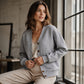 🔥 Nieuw Binnen – Nu 50% KORTING✨ Cardigan V-Hal – Macio e Confortável