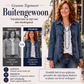 ✨ Nieuw Binnen 💙 Denim Jas met Vrouwelijke Details 🌸