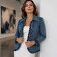 ✨ Nieuw Binnen 💙 Denim Jas met Vrouwelijke Details 🌸