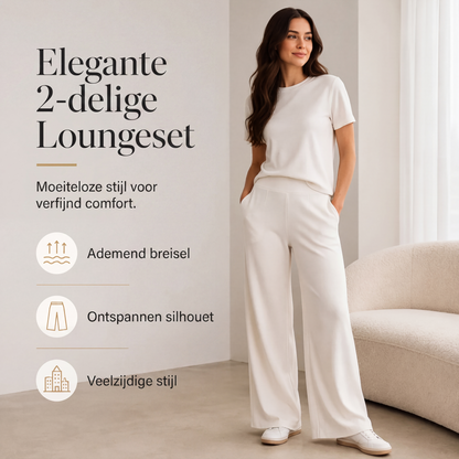 🔥 50% KORTING ✨ Dames Lounge Set – Zacht & Elegant