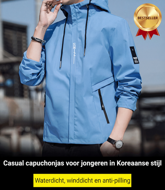 🔥 50% KORTING 🧥 Heren Outdoor Jas – Water- & Winddicht