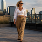 💎 Exclusieve Deal 👖 Dames Wijde Pijpen Pantalon – Hoge Taille & elegante flatterende pasvorm