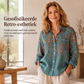 💎 Exclusieve Deal 👚 Dames Vintage Bedrukt Overhemd – Unieke stijl & comfortabele casual