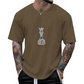 🔥 Trending Nu 👕 Heren T-shirt met Schaakstuk Print – Uniek design, casual stijl & comfortabel draaggevoel ✨