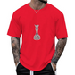 🔥 Trending Nu 👕 Heren T-shirt met Schaakstuk Print – Uniek design, casual stijl & comfortabel draaggevoel ✨