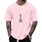 🔥 Trending Nu 👕 Heren T-shirt met Schaakstuk Print – Uniek design, casual stijl & comfortabel draaggevoel ✨