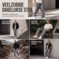 🏆 Bestseller van de Week 👖 Heren Cargo Broek – Losvallende pasvorm, meerdere zakken & comfortabele outdoor stijl ✨