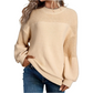 ✨ Nieuw Binnen 👚 Dames Losvallende Gebreide Trui met Lange Mouwen – Comfortabele pasvorm, zachte stijl & moeiteloze elegantie 🌸