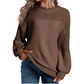 ✨ Nieuw Binnen 👚 Dames Losvallende Gebreide Trui met Lange Mouwen – Comfortabele pasvorm, zachte stijl & moeiteloze elegantie 🌸