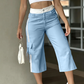 🔥 Bestseller 👖 Dames Capri Cargobroek met Sportieve Zijstrepen ✨ trendy uitstraling, comfortabele pasvorm & handige zakken