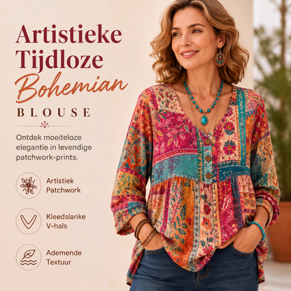 ✨ Nieuw & Trendy 👚 Dames Losvallende Casual Blouse met V-Hals 🌸 luchtige pasvorm, comfortabel & elegant voor elke dag