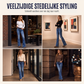 🔥 Nieuw & Trendy 👖 Dames Hoge Taille Distressed Flare Jeans ✨ trendy vintage look, flatterend silhouet & comfortabele pasvorm