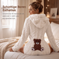 🔥 Nieuw & Trendy 🧸 Dames Pluchen Jumpsuit met Capuchon & Lange Mouwen ✨ ultrazacht comfort, warme pasvorm & perfecte relaxlook