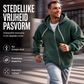 🔥 Tijdelijke Korting 👕 Heren Hoodie met Volledige Rits & Wafelstructuur – Moderne Look, Comfortabele Pasvorm & Veelzijdige Stijl ✨