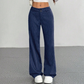 ✨ Nieuw & Trendy 👖 Dames Gestreepte Wijde Pantalon – Elegante Strepen, Comfortabele Pasvorm & Langere Beenlook 🌸