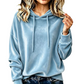 🔥 Tijdelijke Aanbieding 👕 Dames Comfortabele Hoodie met Trekkoord – Zachte Pasvorm, Casual Stijl & Dagelijks Comfort ✨