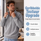 🔥 Bestseller – Nu Extra Voordelig 👕 Heren Geribbelde Trui met Halve Rits – Moderne Look, Comfortabele Pasvorm & Warme Stijl ✨