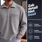 🔥 Bestseller – Nu Extra Voordelig 👕 Heren Geribbelde Trui met Halve Rits – Moderne Look, Comfortabele Pasvorm & Warme Stijl ✨