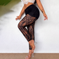 🔥 Exclusieve Deal ✨ Dames Kant Mesh Broek met Doorschijnend Design – Verfijnde Look, Elegante Details & Trendy Pasvorm 💎