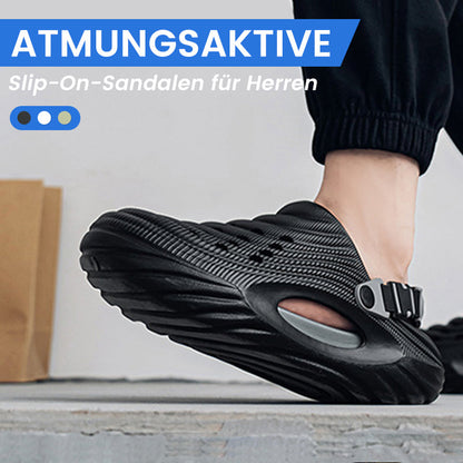 🔥 50% KORTING 👞 Ademende Instap Sandalen voor Heren – Lichtgewicht Design, Comfortabele Pasvorm & Perfect voor Warme Dagen ☀️
