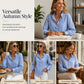 🔥 Bestseller ✨ Dames Geruite Ruffle Blouse – Charmant Design & Comfortabele Pasvorm 💕