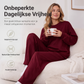 🔥 50% KORTING ✨ Dames 2-Delige Trainingspak Set – Comfortabele Lange Mouwen & Casual Sportieve Look 💕