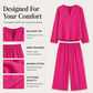 ✨ Nieuwe Collectie ✨ Dames Lichte 2-Delige Set – Ademend Comfort & Elegante Casual Pasvorm 👗