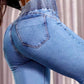 🔥 50% KORTING ✨ Dames High Waist Stretch Flared Jeans – Beenverlengend Effect & Comfortabele Pasvorm 👖