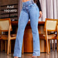 🔥 50% KORTING ✨ Dames High Waist Stretch Flared Jeans – Beenverlengend Effect & Comfortabele Pasvorm 👖