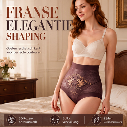 🔥 Exclusieve Deal ✨ Dames Kanten High Waist Slip – Buikcontrole & Comfortabele Shaping Pasvorm 🤍