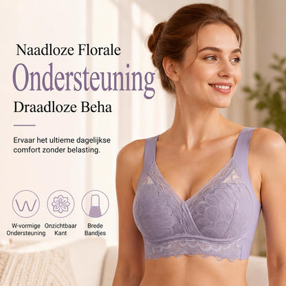 💎 Exclusieve Deal ✨ Dames Kanten Beugelvrije BH – Zachte Ondersteuning & Ultiem Comfort Zonder Druk 🤍