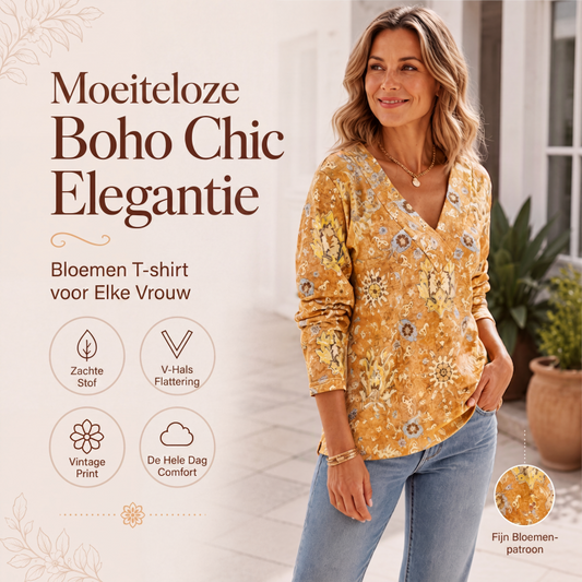 🌷 Nieuw & Trendy ✨ Elegante Damesblouse met Bloemenprint – Vrouwelijke Uitstraling & Comfortabele Pasvorm 💕