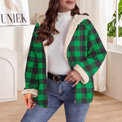 ⏰ Tijdelijke Aanbieding ✨ Dames Verdikte Jas met Capuchon – Warme Bescherming & Comfortabele Pasvorm 💕