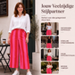 🔥 50% KORTING ✨ Dames Gestreepte Wijde Pijpen Broek – Comfortabele Pasvorm & Trendy Casual Look 💕