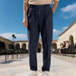 🏆 Bestseller – Nu Extra Voordelig ✨ Heren Rechte Pantalon met Trekkoord – Comfortabele Pasvorm & Moderne Elegante Stijl 👖