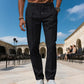 🏆 Bestseller – Nu Extra Voordelig ✨ Heren Rechte Pantalon met Trekkoord – Comfortabele Pasvorm & Moderne Elegante Stijl 👖