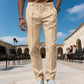 🏆 Bestseller – Nu Extra Voordelig ✨ Heren Rechte Pantalon met Trekkoord – Comfortabele Pasvorm & Moderne Elegante Stijl 👖
