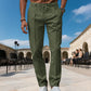 🏆 Bestseller – Nu Extra Voordelig ✨ Heren Rechte Pantalon met Trekkoord – Comfortabele Pasvorm & Moderne Elegante Stijl 👖