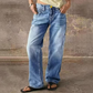 🔥 50% KORTING ⏰ Casual Damesjeans met Rechte Pijp – Ruimvallende Pasvorm & Comfortabele Everyday Look 👖