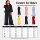 🔥 Tijdelijke Aanbieding ✨ Dames Casual Losvallende Top & Broek Set 👗 Comfortabele Pasvorm, Relaxte Stijl & Elke Dag Draagbaar
