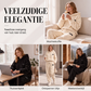 🔥 50% KORTING ✨ Dames Pluche Geribde Hoodie & Broek Set 🧸 Zacht, Warm & Ultiem Comfort