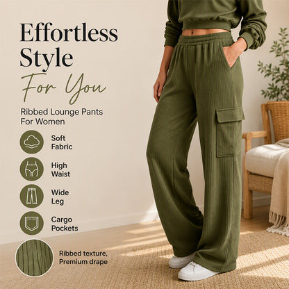 💎 Exclusieve Deal ✨ Dames Hoge Taille Broek met Trekkoord 👖 Comfortabele Pasvorm, Verstelbare Taille & Casual Chic