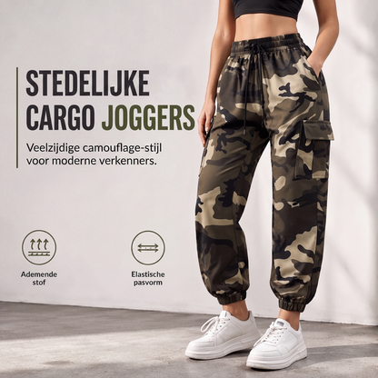 🔥 50% KORTING ✨ Dames Outdoor Jogging Cargobroek 👖 Lichtgewicht, Comfortabel & Praktisch met Zakken