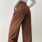 🌸 Nieuwe Collectie ✨ Dames Losvallende Ribcord Broek 👖 Comfortabele Pasvorm, Zacht & Trendy Casual Look