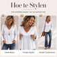🌸 Nieuwe Collectie ✨ Dames Casual V-Hals Shirt met Lange Mouwen 👚 Elegant, Comfortabel & Perfect voor Elke Dag