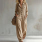 🔥 Nieuw Binnen – 50% KORTING! ✨ Dames Cargo Jumpsuit met Wijde Pijpen 👖 Trendy Design, Comfortabele Pasvorm & Stoere Look