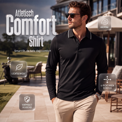 🏆 Bestseller ✨ Heren Golfshirt met Korte Mouwen ⛳ Ademend Comfort, Sportieve Pasvorm & Elegante Uitstraling