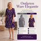 🌸 Nieuwe Collectie ✨ Dames Bloemenprint Jurk met Geplooide Lagen 👗 Vrouwelijke Uitstraling, Elegante Pasvorm & Luchtig Comfort